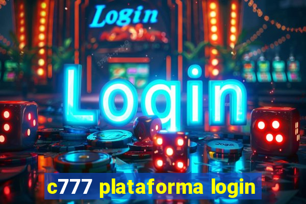 c777 plataforma login